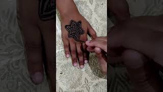 Star 🌟 style mehndi Designs  fiza Mehndi Designs [upl. by Elimaj]