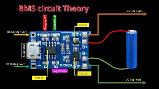 37v BMS working circuit explanation [upl. by Arihsak]