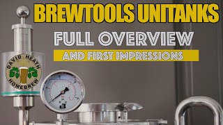 Brewtools Unitank Full Overview And First Impressions For Homebrewing [upl. by Enobe]