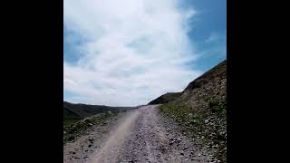 Tossor  Naryn old mountain road mountains offroad travel nature waterfall river [upl. by Abeu272]