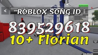 10 Florian Roblox Song IDsCodes [upl. by Aire472]