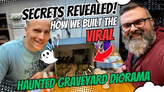 The Secrets of the Haunted Graveyard Diorama with Ghosts  Explanation and Basic Tutorial [upl. by Ashley815]