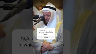 😭Sheikh Mishary Alafasy was crying while reciting this verse quran راحةنفسية islamicprayer duet [upl. by Cerell]