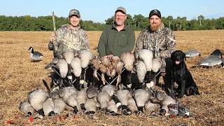 Fast and Furious Waterfowl Hunting Geese AND Ducks in Saskatchewan  Canada in the Rough [upl. by Price]