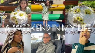 WEEKEND IN MY LIVE  GRWM  struggling shopping with fada  going to a birthday party  JANAE [upl. by Hailahk]