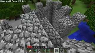 Minecraft Build My Boobalishous Castle   Minecraft Project 8 [upl. by Anrym]