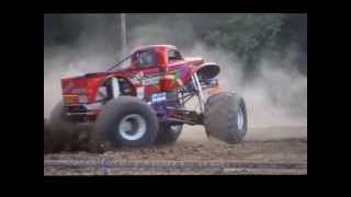 Over Bored Monster Truck at the Allen County Fair 2013 [upl. by Amie]