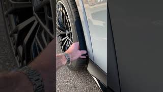 Flexing demo on an AMG GLC 43 stone guard install 1fastguard mudguard glc glc43 germancars amg [upl. by Halyhs182]