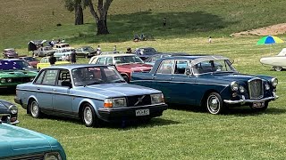 Bay To Birdwood 2024 We took the blue volvo Shown at start at end classiccars [upl. by Eedoj167]