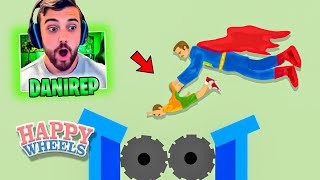 TIMMY CAE A UNA TRITURADORA  Happy Wheels [upl. by Levison]