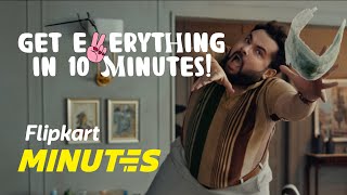 Introducing Flipkart Minutes Get everything in just 10 mins 🚀 [upl. by Noiemad]