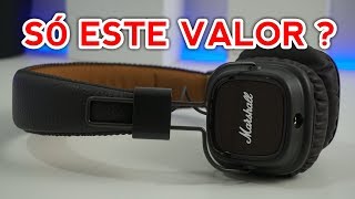 SÓ ESTE VALOR  💥 Unboxing Marshall Major II [upl. by Helli]