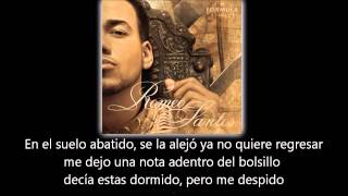 Romeo Santos  Soberbio lyric  letra [upl. by Keryt897]