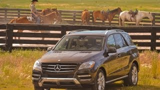 2012 MercedesBenz ML350 BlueTEC  Drive Time Review with Steve Hammes  TestDriveNow [upl. by Senilec41]