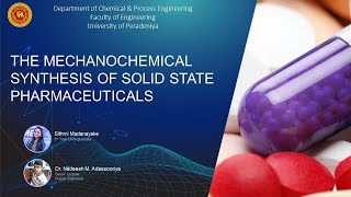 Mechanochemical synthesis of solid state pharmaceutical materials  DCPE  UoP [upl. by Scarlett]