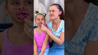 Kid Makeup Catastrophe 🤡When Makeovers Go Hilariously Wrong funny [upl. by Nosecyrb]