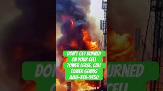 Don’t get burned on your cell tower lease celltowerlease celltowerinvestments [upl. by Nelyt]