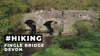 Hiking from Crockernwell to Fingle Bridge in Devon [upl. by Marvin]