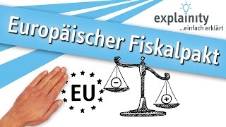 Europäischer Fiskalpakt einfach erklärt explainity® Erklärvideo [upl. by Eldrida]