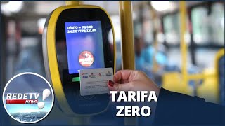 Gratuidade nos transportes faz com que média de passageiros aumente 31 [upl. by Anor]