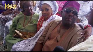 ORITSE FEMIS TRADITIONAL MARRIAGE Nigerian Entertainment [upl. by Sivad]