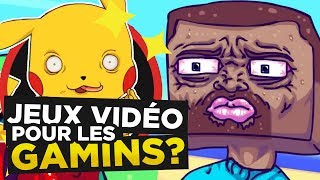 Les JEUX VIDÉO cest pour les GAMINS [upl. by Casavant717]