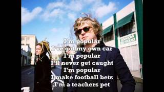 NADA SURF  Popular lyrics [upl. by Arikahs]