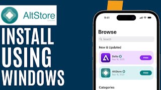 How To Install AltStore On iPhoneiPad With Windows [upl. by Liagaba]