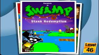 Varmintz Deluxe 2004 Gameplay Easy Level 46  50 Swamp Stank Redemption  Final Bonus Round [upl. by Langille]