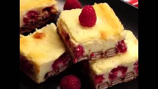 Recette originale cheesecake framboises Kitkat  dessert  Croquons la Vie [upl. by Ainod]