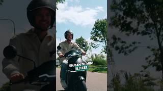 🤩 Mini rijtest met de Horwin EK1 2023 Elektrische scooter 🎬 elektrischescooter escooter horwin [upl. by Millan]