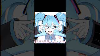 miku miku beam 🔥 mikumikubeam memeanimation meme anime animation [upl. by Atneuqal]