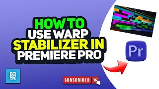 How to use warp stabilizer in premiere pro 2024 Fix Shaky video [upl. by Higley]