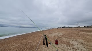 Fishing Southsea Beach with new bait [upl. by Rainwater]