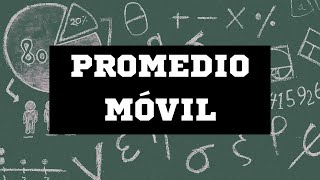 Promedio móvil [upl. by Euqinomad]