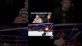 WWE Xhosa Commentary Table [upl. by Yarod]