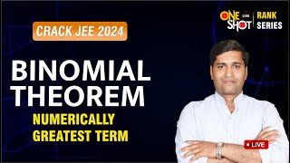 BINOMIAL THEOREM L6Numerically Greatest Term For IITJEE  best iit coaching in kanpur [upl. by Bret413]