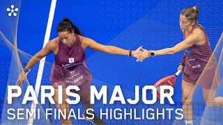 Greenweez Paris Major Premier Padel Highlights day 6 Women [upl. by Ruosnam]