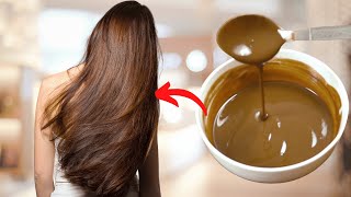 Dye hair naturally in a shiny brown color from the first use effective💯 [upl. by Kragh]