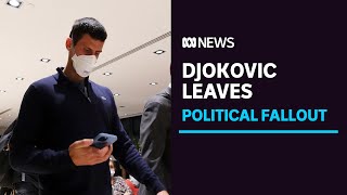 Novak Djokovic flies out of Australia after Federal Court throws out visa challenge  ABC News [upl. by Yelahs]