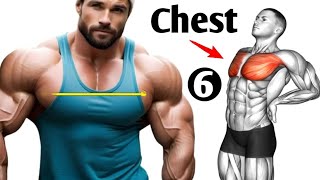 6 Effective Chest Exercises  Bigger Chest Workout at Gym [upl. by Elokkin]