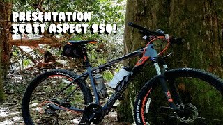 Présentation de mon Vélo Scott Aspect 950►Bikedude [upl. by Federico881]