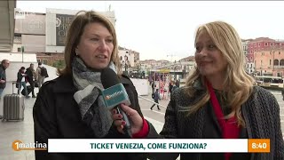 Venezia dal 25 aprile il ticket dingresso – Unomattina 22042024 [upl. by Aliac]