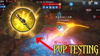 Mir4  Testing PVP Legendary Weapon [upl. by Nesaj]