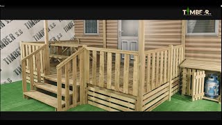 Mobile Home Decking [upl. by Akemit]