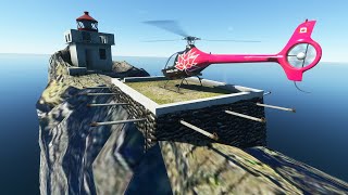 Landing at Thridrangar Lighthouse  Iceland  Cabri G2  Microsoft Flight Simulator [upl. by Kasper312]