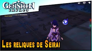 GenshinImpact​ • Quête  Les reliques de Seirai ►【Genshin Impact】 [upl. by Ardnu325]