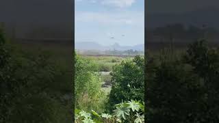 🚨🚨🚨🚁🚁🚁3 boludos artillados sobrevuelan bajo la zona de El Chapote en Sinaloa [upl. by Ahseem]