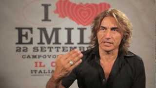 Italia Loves Emilia intervista LIGABUE EPK [upl. by Fates]