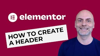 How to Create a Header in Elementor Pro Tutorial [upl. by Colline]